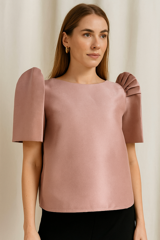 Metallic Gazaar Old Rose 59