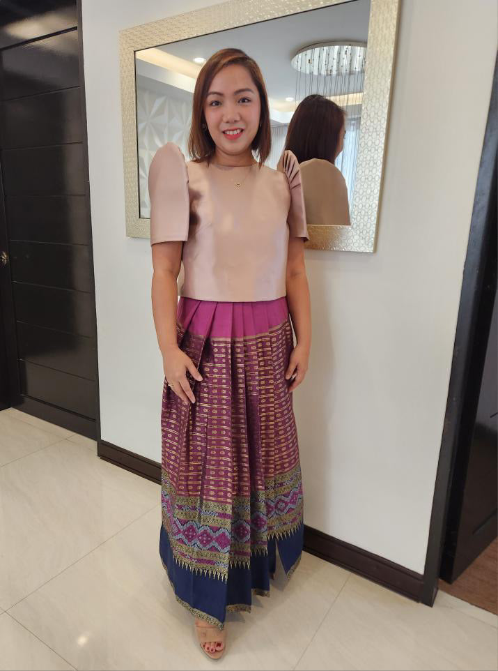 Stacey Filipiniana Top