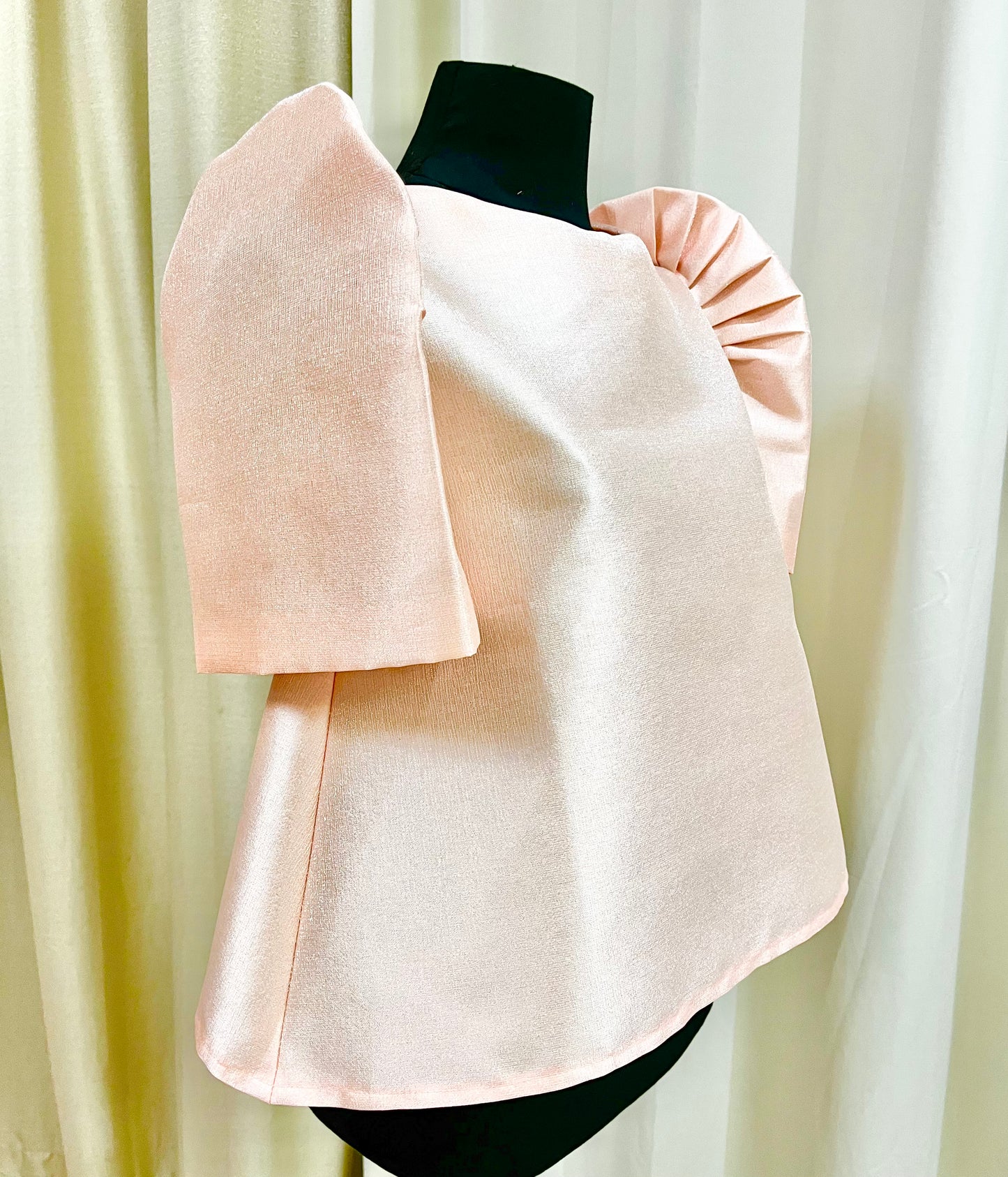 Metallic Gazaar Trapeze Peach 15