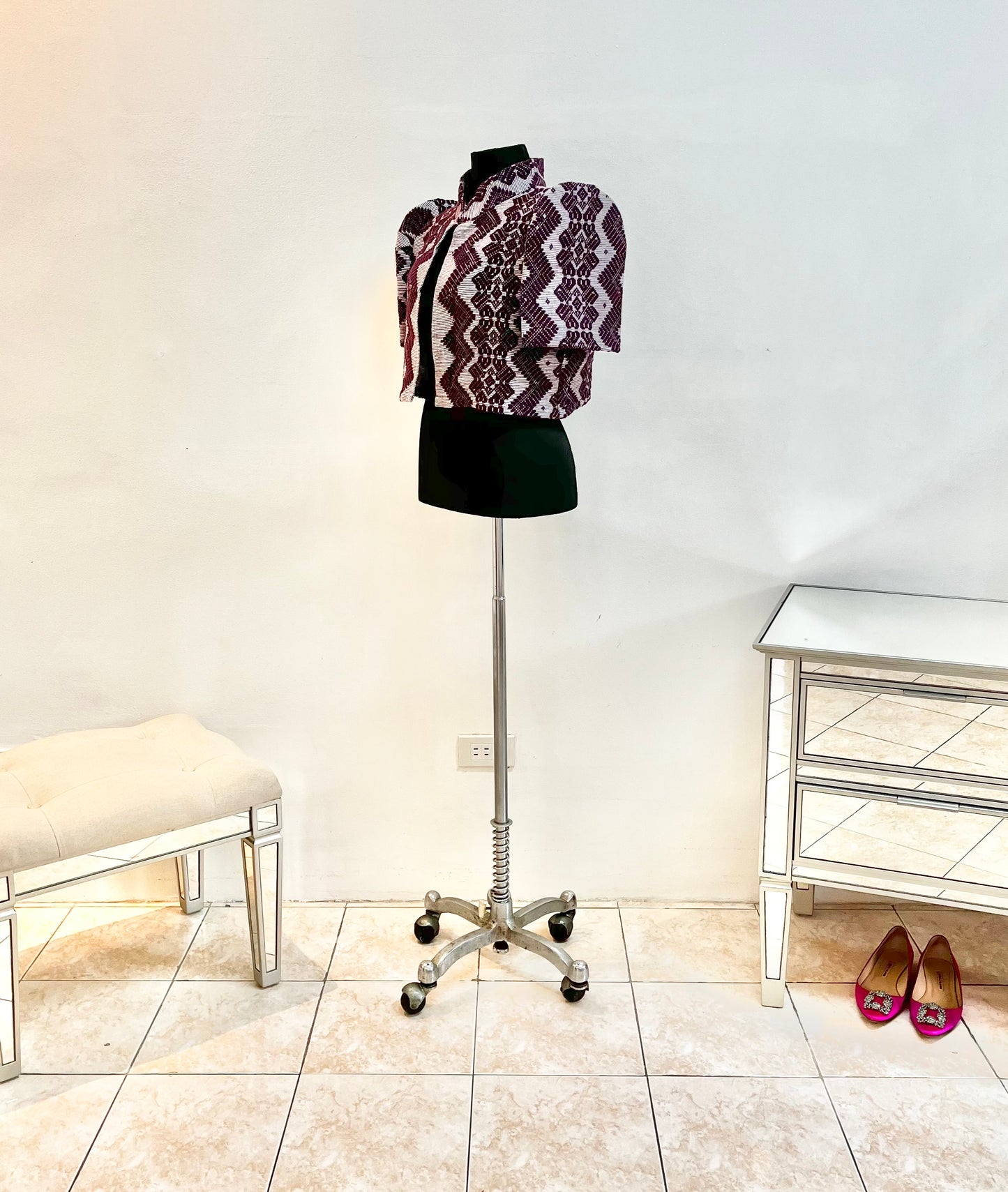 Filipiniana Daily Inabel Blazer Violet