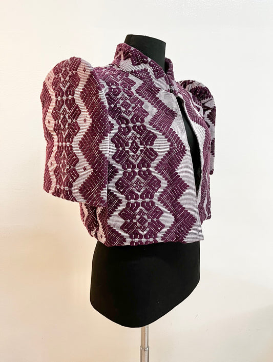 Filipiniana Daily Inabel Blazer Violet