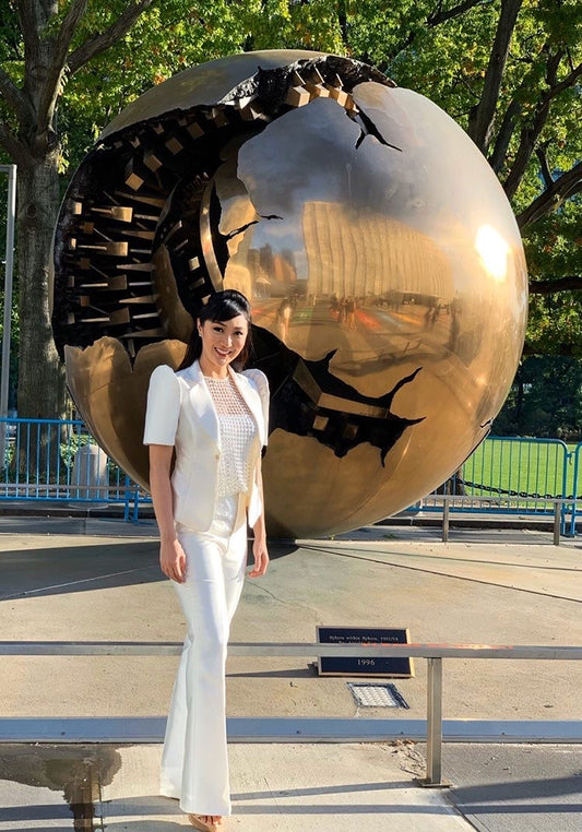 Karen Ibasco United Nations Set with Swarovski