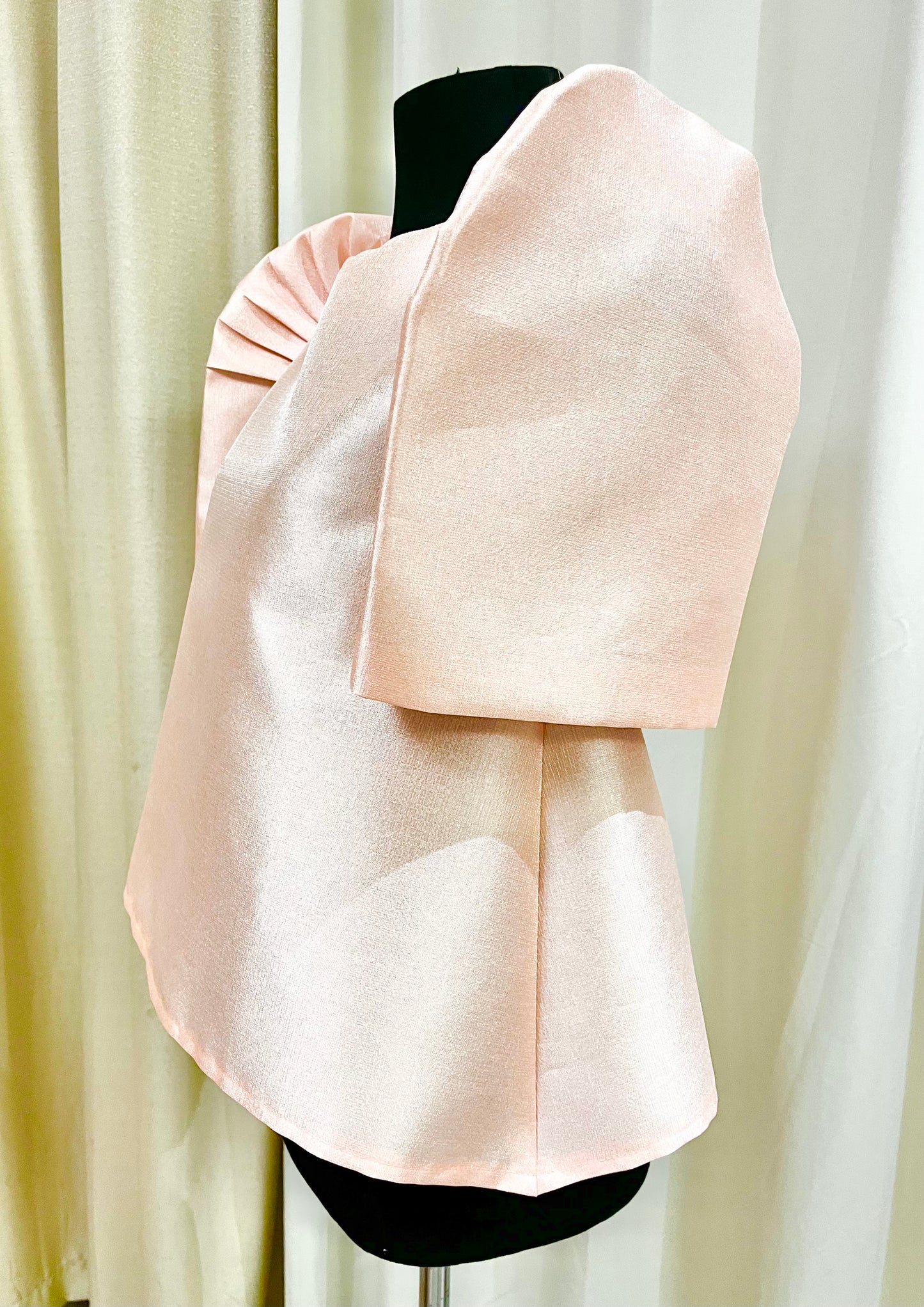 Metallic Gazaar Trapeze Peach 15