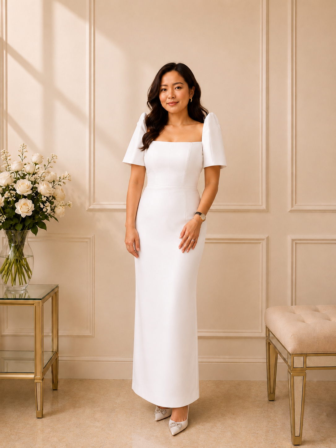 Maria Modern Filipiniana Custom