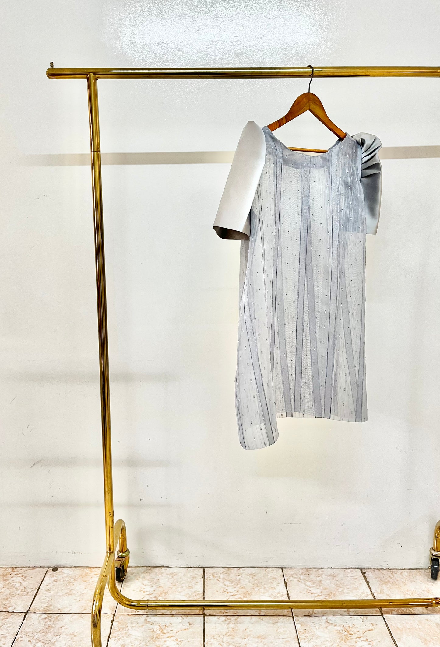 Habi Trapeze Dress in Plus Size Bust 40