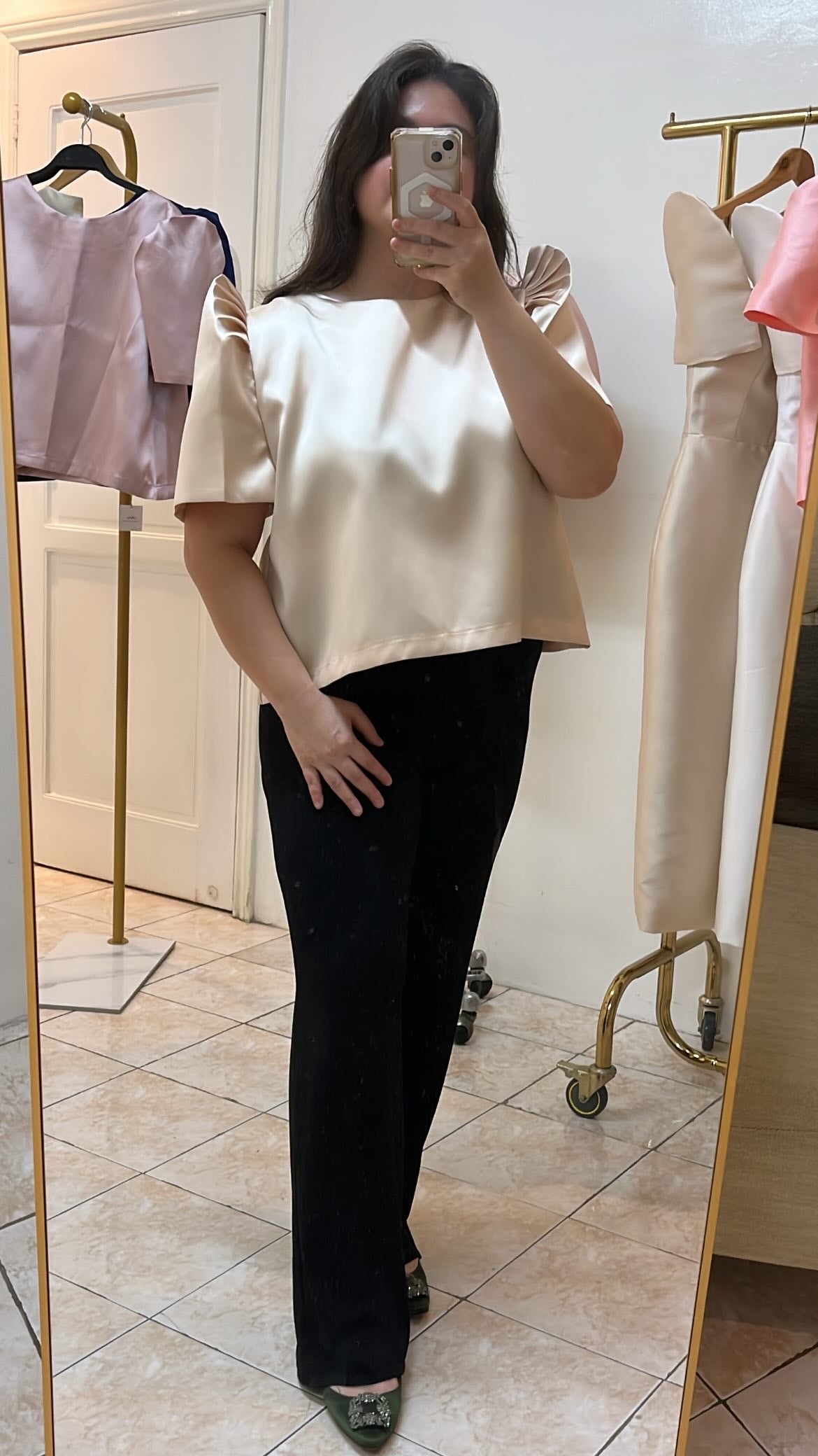 Officina Trapeze Top Free Size 40 Bust
