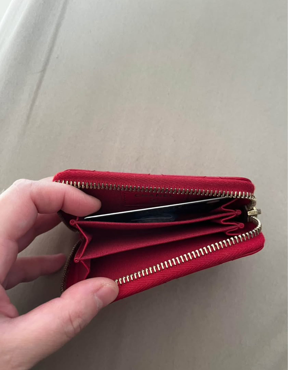 Brand New Chanel Card Case Lambskin