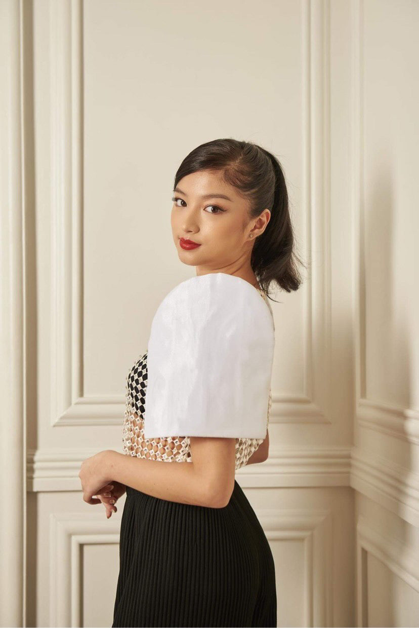 Cheska Top with Crystals