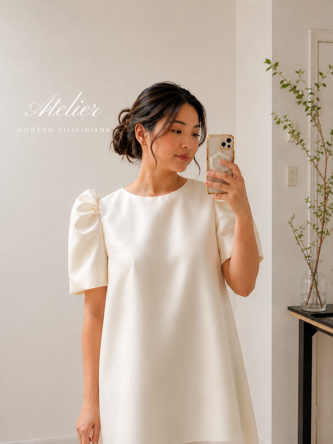 Marian Trapeze Dress Pull out