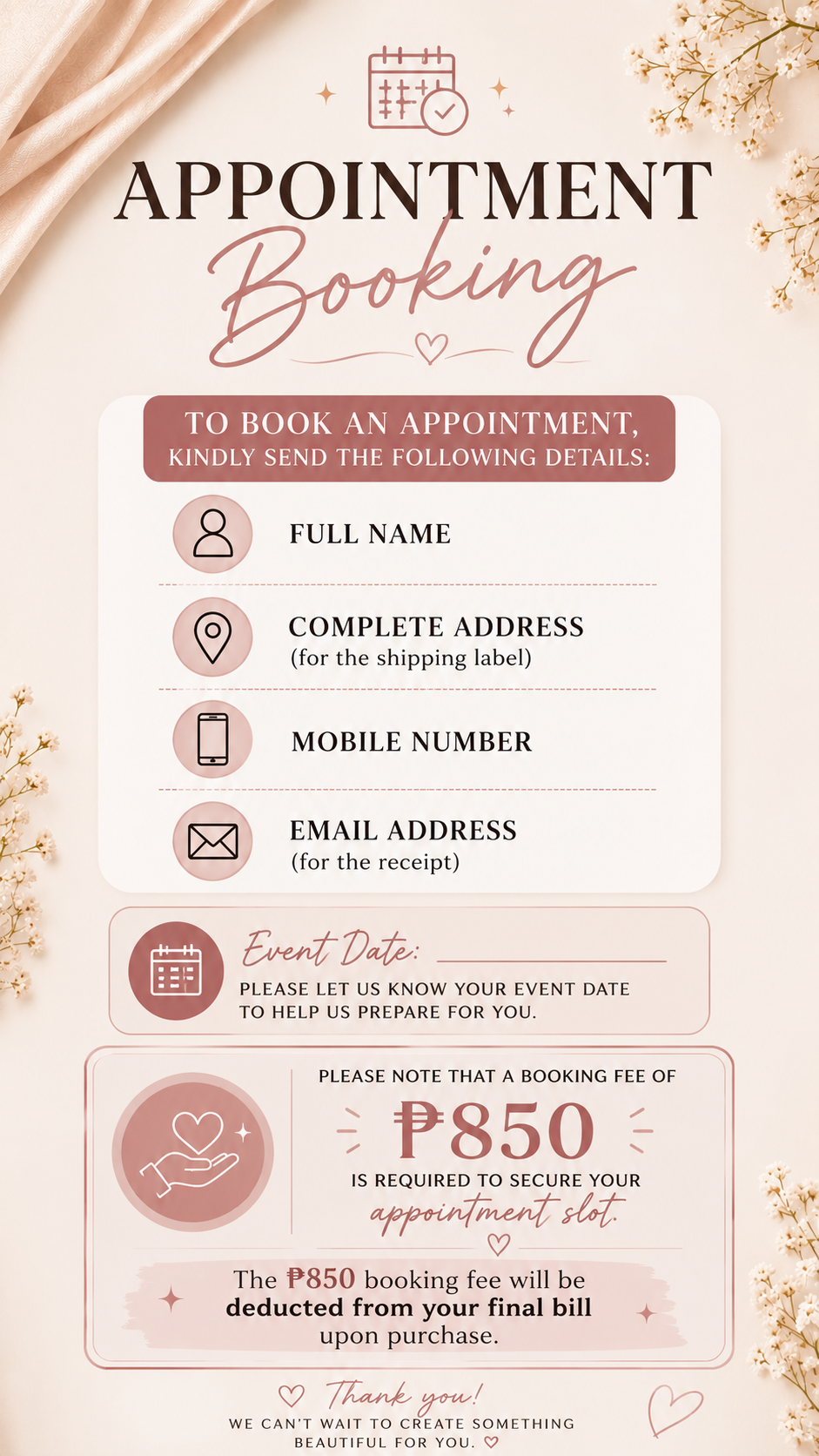 Booking Fee