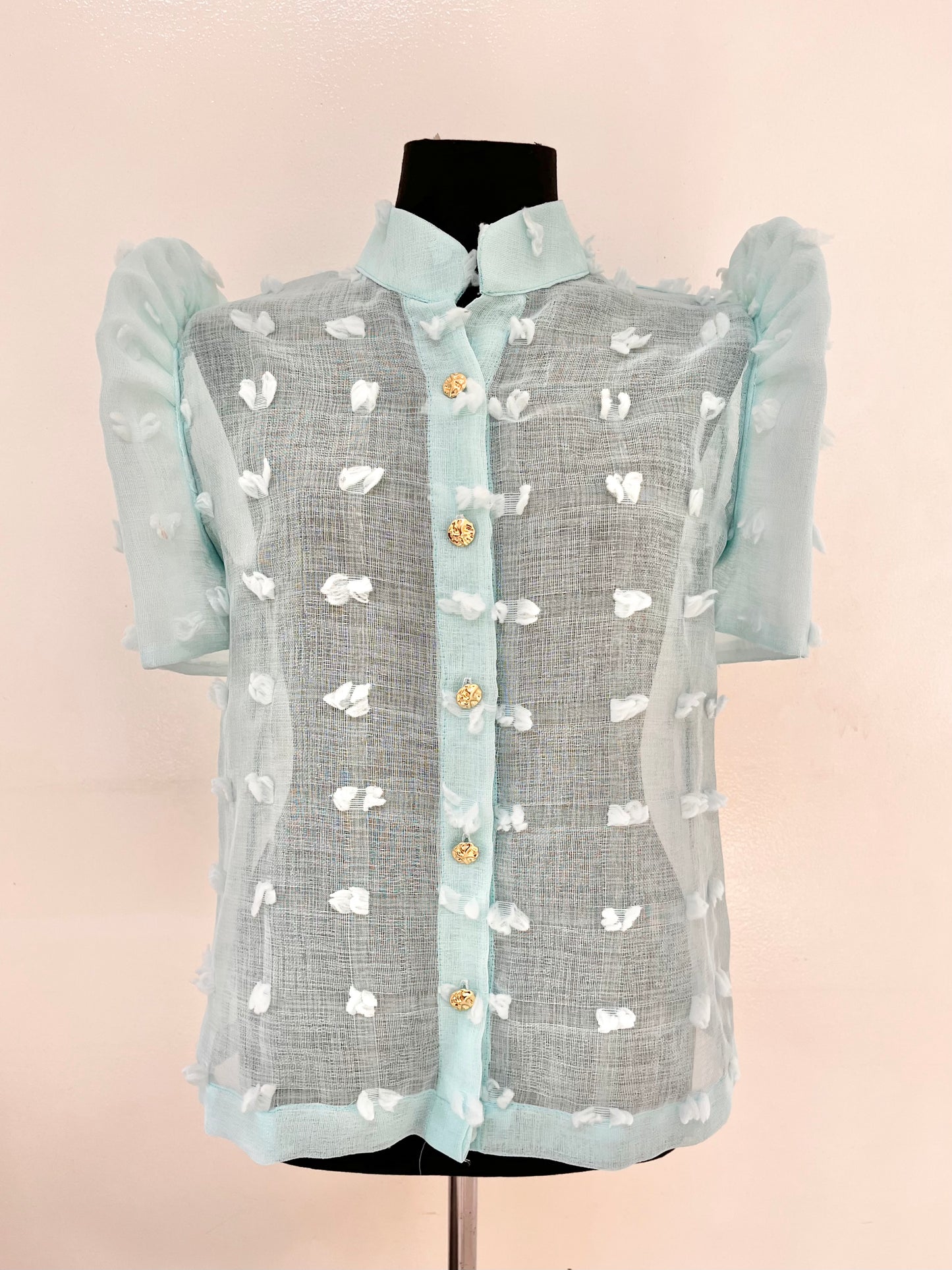 High Collar Filipiniana Large