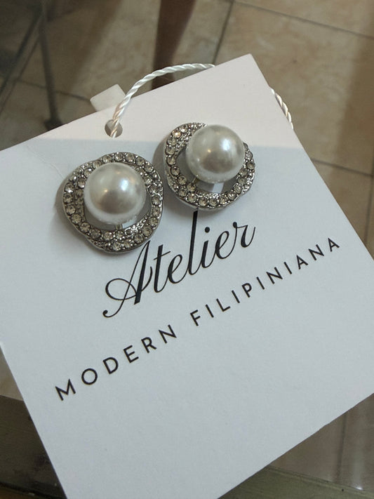 Free August Pearl Earrings
