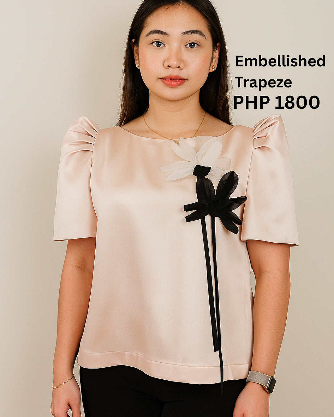 Embellished Trapeze Free Size